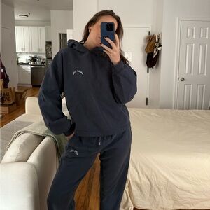 Anine Bing Sweatsuit (Hoodie and Sweatpants)